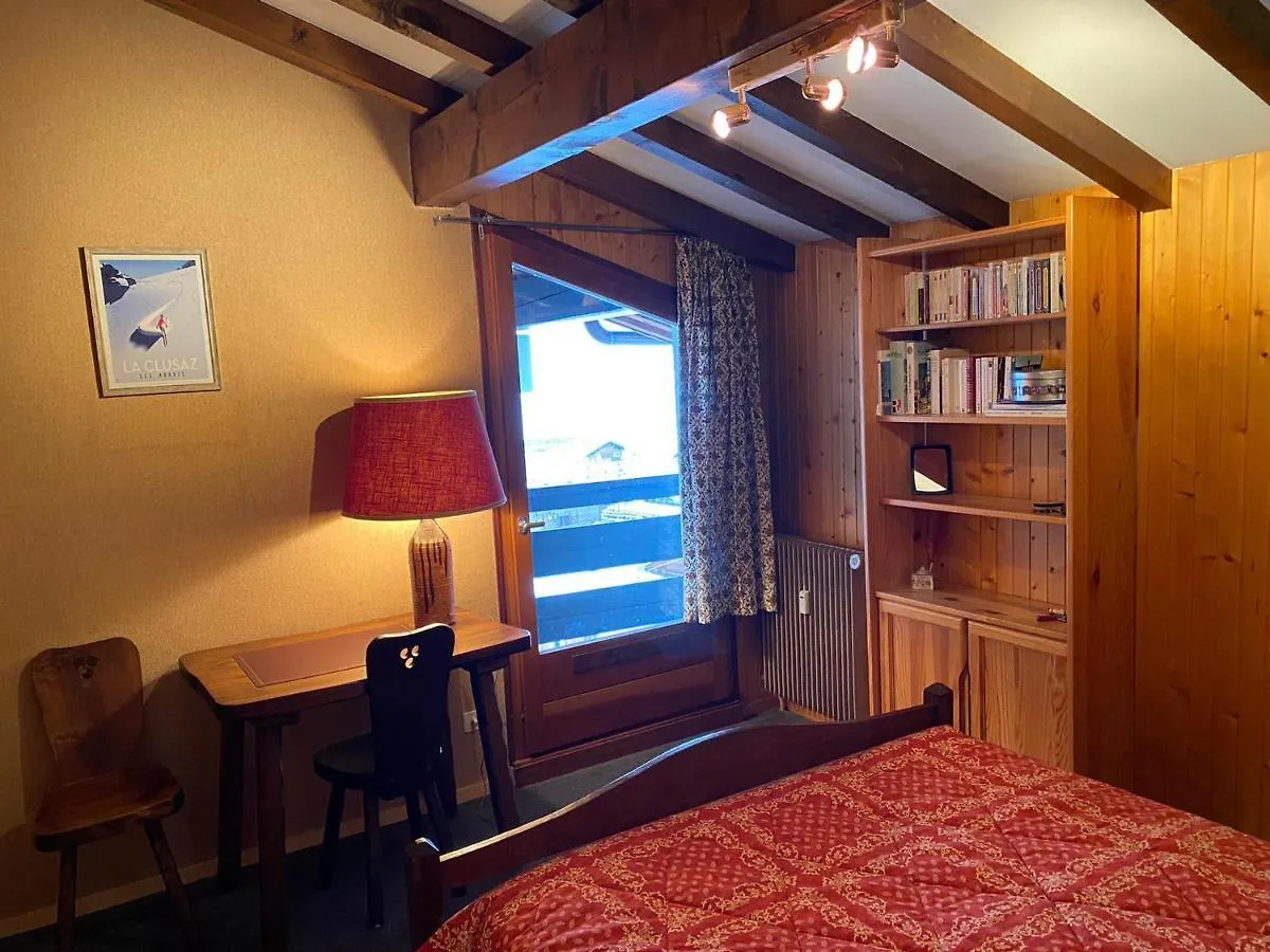 Apartment Appartement T3 Cosy Avec Balcon, Proche Pistes De Ski, Parking, Cheminee Et Wifi - La Clusaz - Fr-1-459-201 France