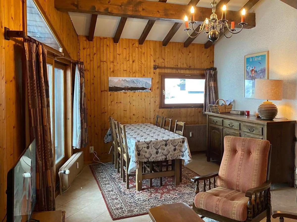 Appartement T3 Cosy Avec Balcon, Proche Pistes De Ski, Parking, Cheminee Et Wifi - La Clusaz - Fr-1-459-201 0*,