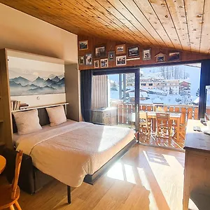 Les Granges - Vue Montage Et Village, Centre - Aravistour Appartement